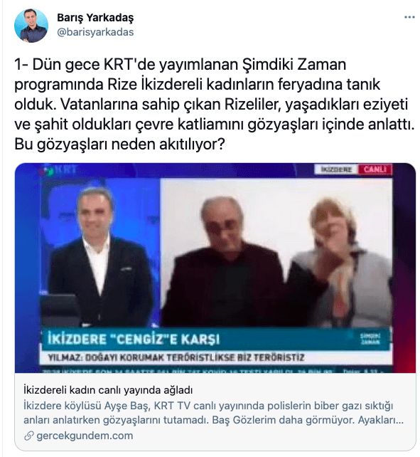 Mehmet Cengiz'in İkizdere'deki ortağı Akşam gazetesinin sahibi çıktı!