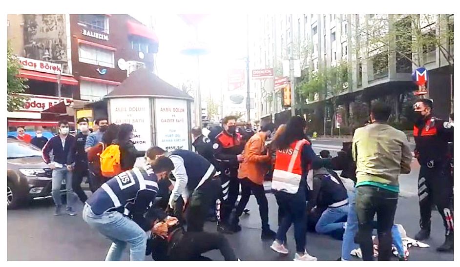 1 Mayıs'ta Taksim'e yürümek isteyen gruplar gözaltına alındı!