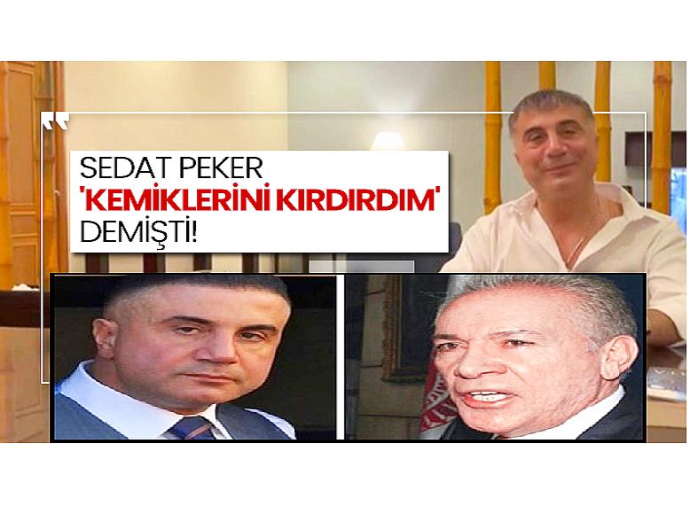 "Sedat Peker, emniyette kemik kırdırdı mı?" AK Parti eski milletvekili o gece yaşananları anlattı!