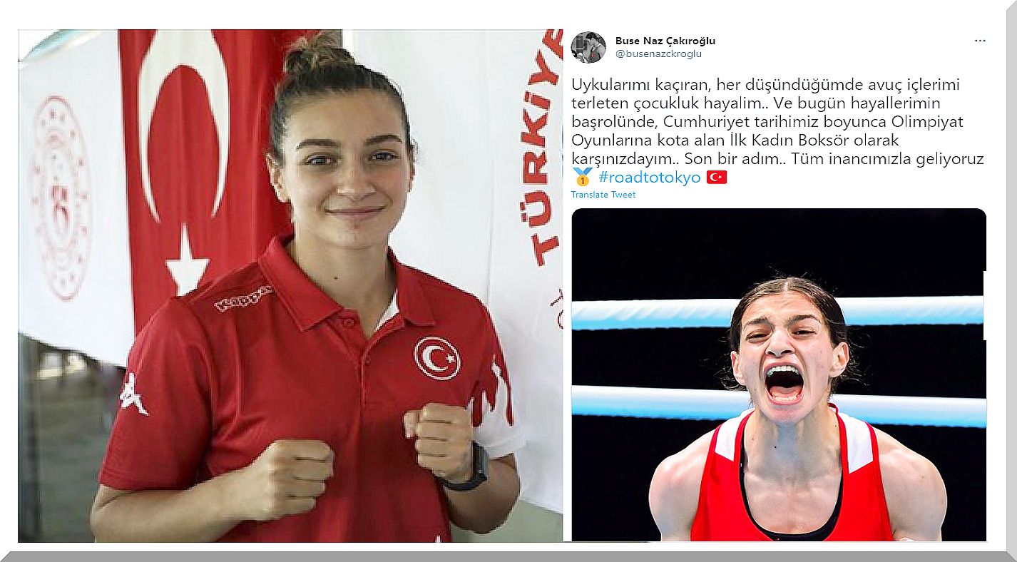 Milli boksör Buse Naz Çakıroğlu Paris'te tarih yazdı!