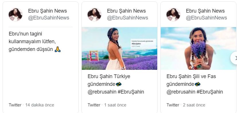 Ebru Şahin lavanta bahçesindeki resimleri ile sosyal medyayı salladı!