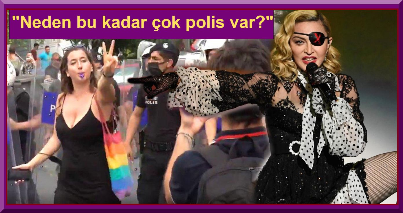 Madonna’dan İstanbul’daki LGBT yürüyüşüne destek mesajı!