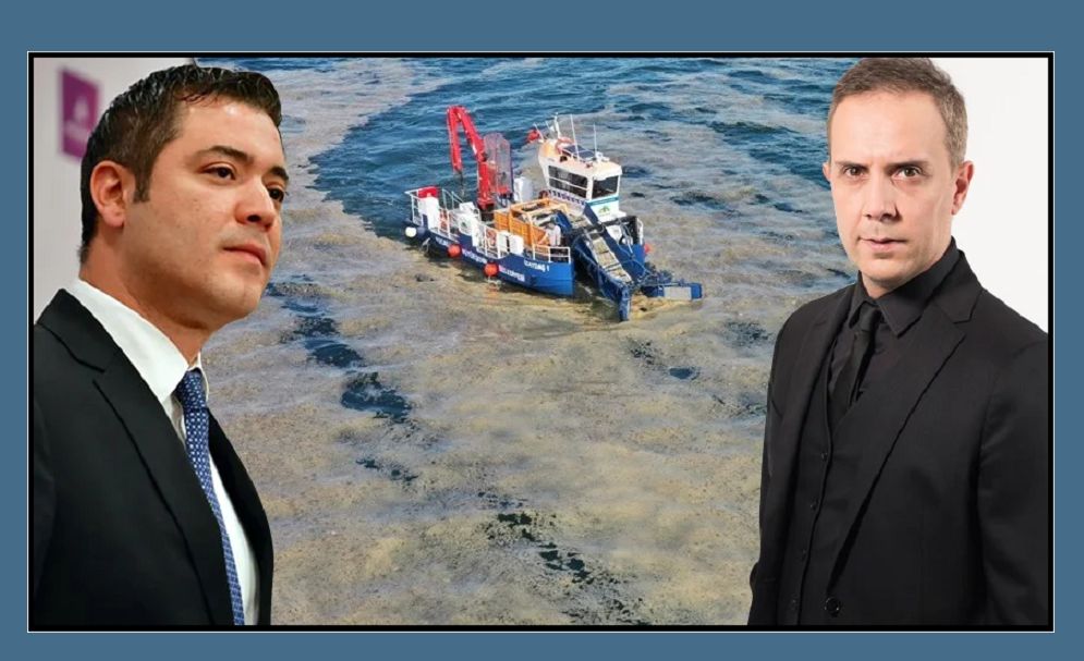Sabah yazarı Altınok'tan, İBB Sözcüsü Ongun'a manidar soru! Müsilaj gemilerini karadan mı Marmara'ya yürüttünüz?