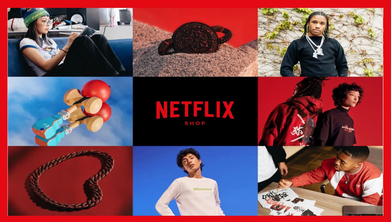 Netflix'ten bir ilk daha! Video içerik platformu Netflix e-ticaret sitesi kurdu!