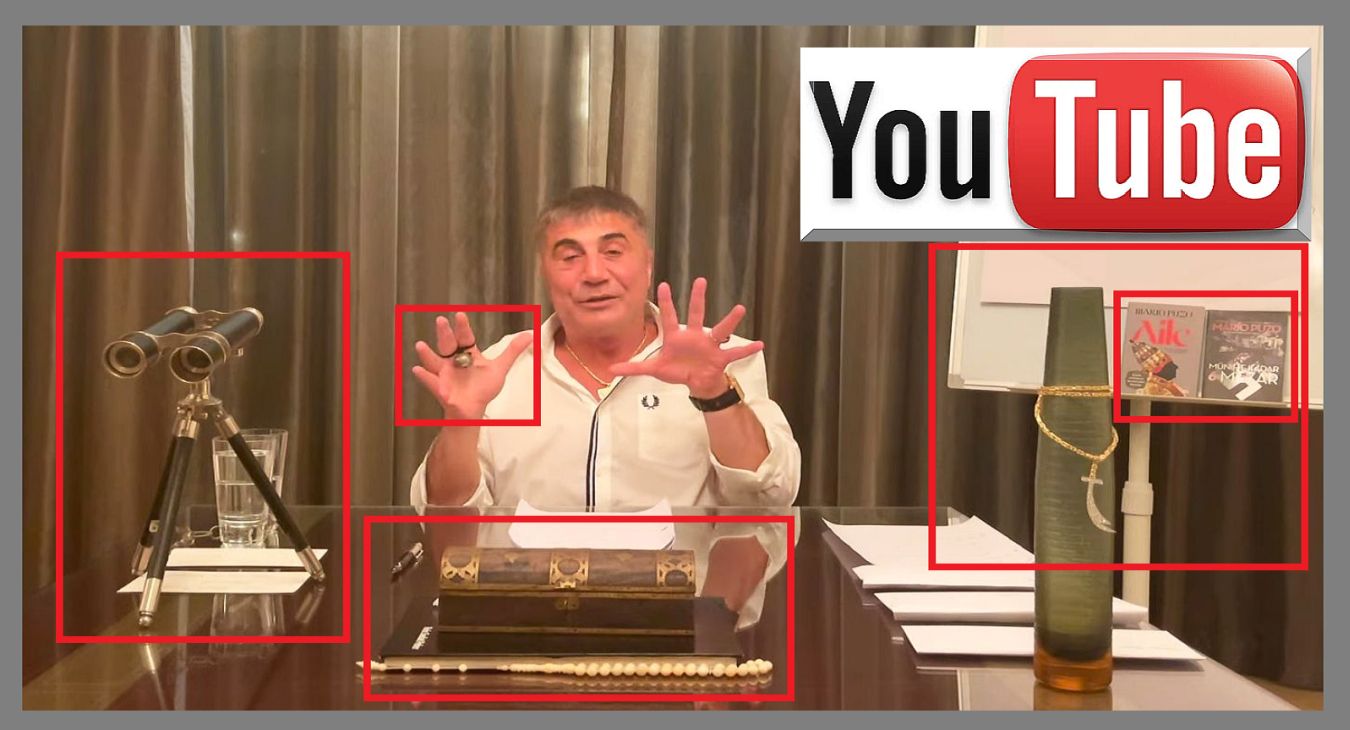 Sedat Peker Youtube'da rekor kırmaya devam ediyor! Peki, masasındaki objeler ne anlatıyor?