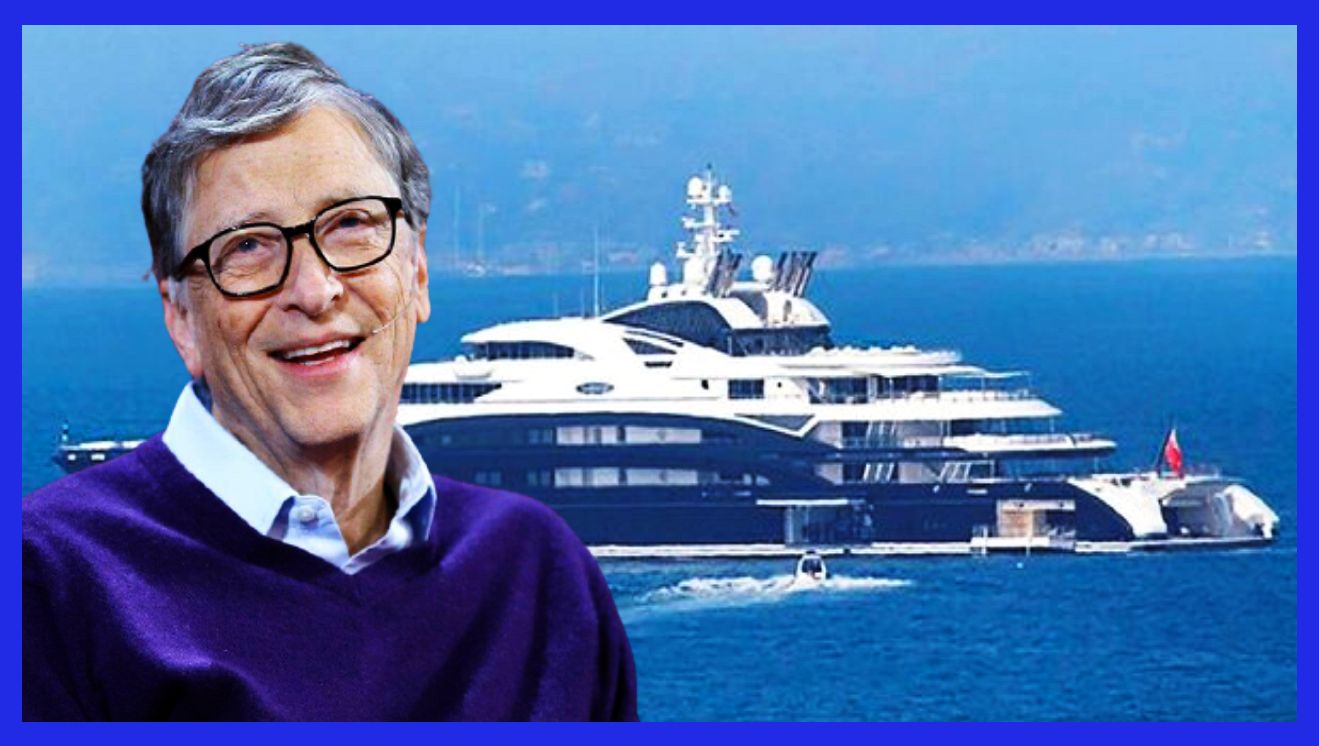 Bill Gates tatil için lüks yatıyla Bodrum'a geldi...! Yemek için ödediği hesap dudak uçuklattı!