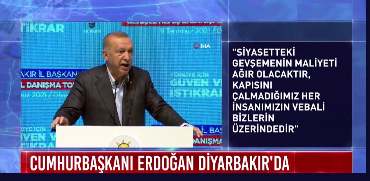 Cumhurbaşkanı Erdoğan'dan Diyarbakır'da 'çözüm süreci' açıklaması: 