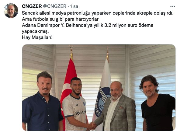 Gazeteci Cengiz Er’den ‘Sancak ailesine’ olay gönderme! ‘Ceplerinde akreple dolaşırdı…!’