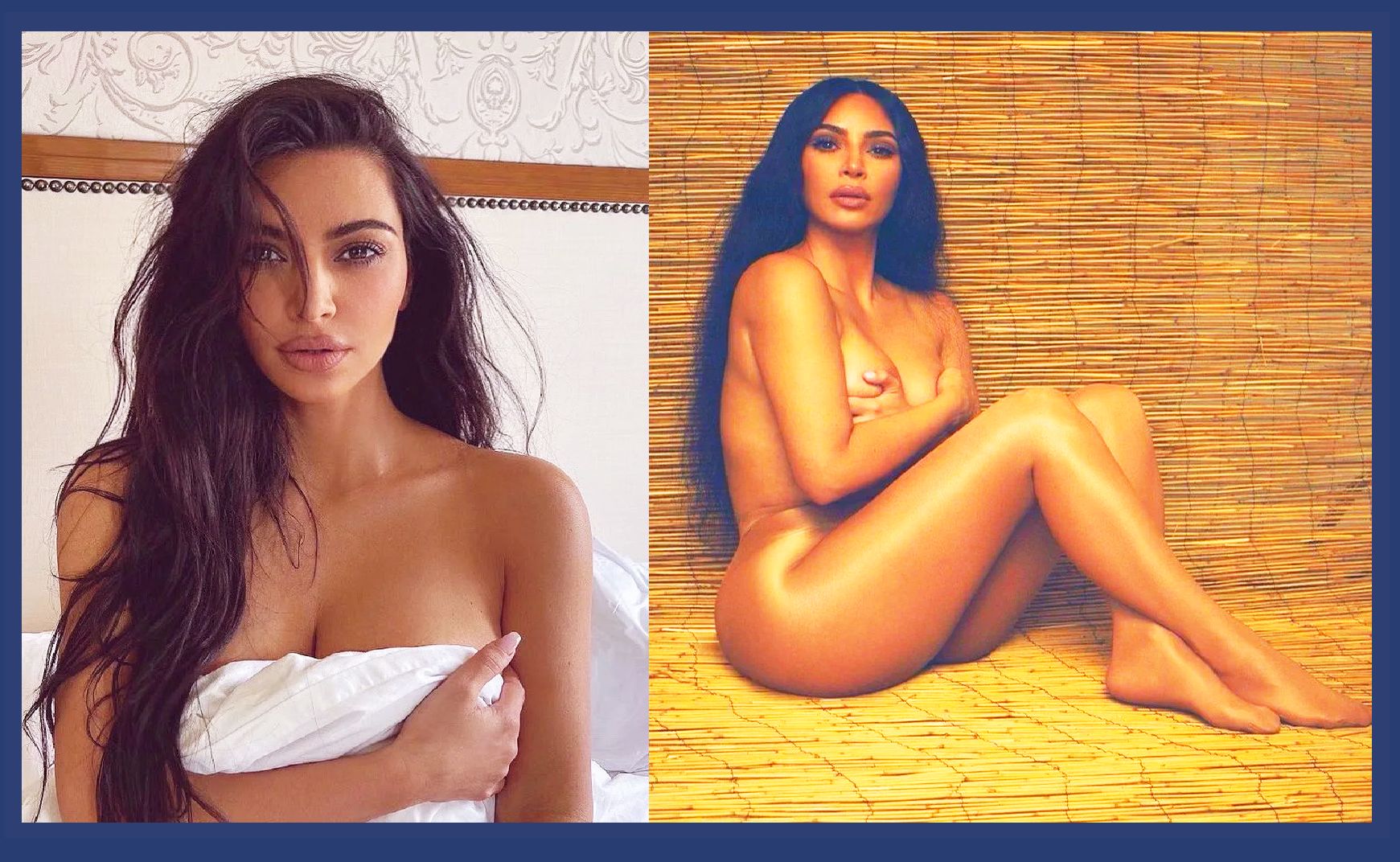 Kim Kardashian'ın üstsüz pozu sosyal medyayı salladı! Milyonlarca kez beğenildi...