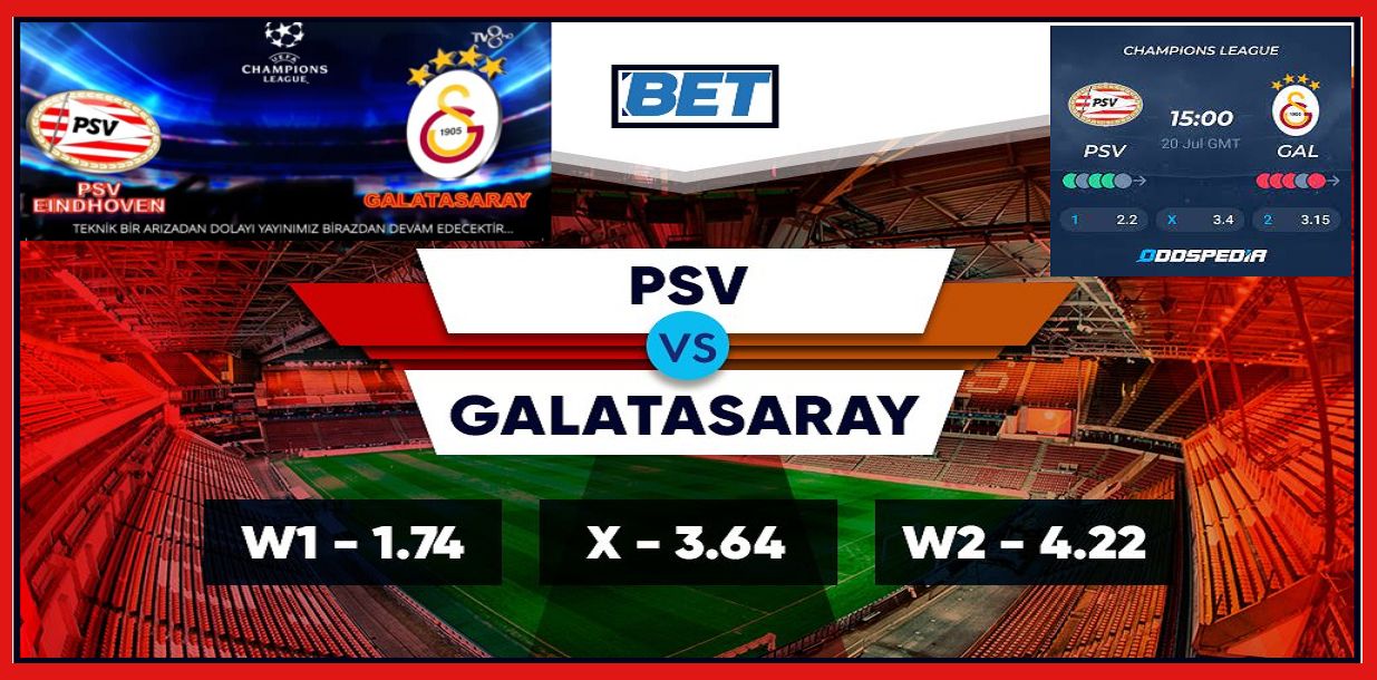 TV8'de yayınlanan PSV - Galatasaray maçının sık sık kesilmesinin nedeni illegal bahis reklamları mı?