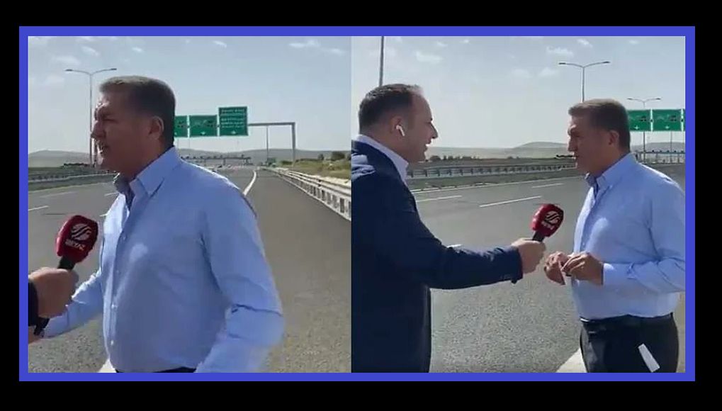 Türkiye Değişim Partisi Genel Başkanı Sarıgül Beyaz Tv muhabiri ile kapıştı: "Herhalde sizin tuzunuz kuru..!"