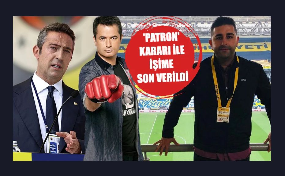 Acun ve Ali Koç ile polemiğe giren gazeteci Hamzaoğlu işinden oldu!