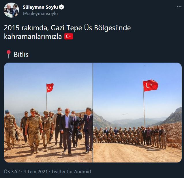 'Cumhurbaşkanı Erdoğan'dan ambargo' iddialarına Bakan Soylu'dan dikkat çeken paylaşım!