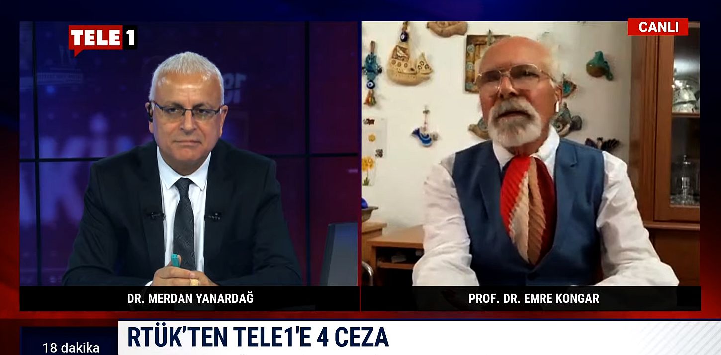 TELE1 Genel Yayın Yönetmeni Merdan Yanardağ'dan Halk TV'ye 'veryansın!'