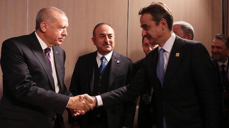 Cumhurbaşkanı Erdoğan Yunanistan Başbakanı Miçotakis ile görüşecek!