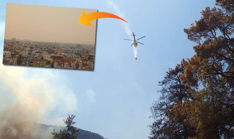 Bucak'ta korkutan orman yangını! Köyler boşaltıldı!