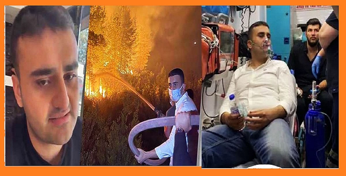 Manavgat'taki yangın bölgesine giden 'CZN Burak'a 'şov yapma' suçlaması!