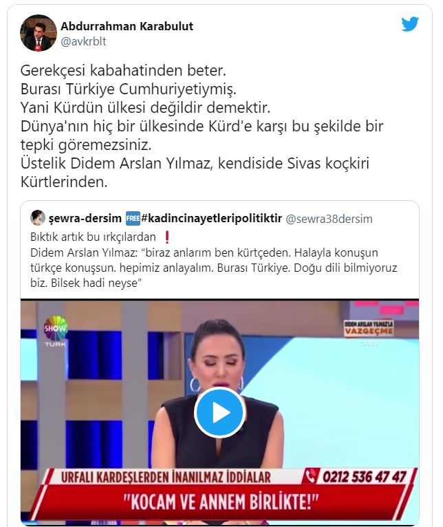 Didem Arslan Yılmaz 'Kürtçe' konuşan kadını yayından aldı, sosyal medya karıştı!