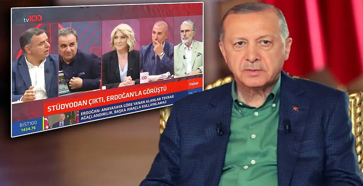 Resul Tosun canlı yayında Cumhurbaşkanı Erdoğan ile görüştü ve 