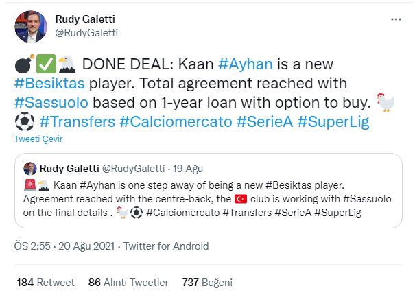 İtalyan basınına göre Kaan Ayhan Beşiktaş'ta!
