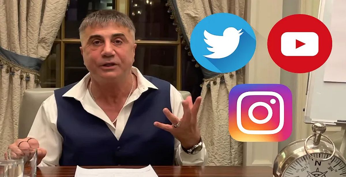 Sedat Peker'in 1,6 milyon takipçisi olan sosyal medya hesabı kapatıldı!