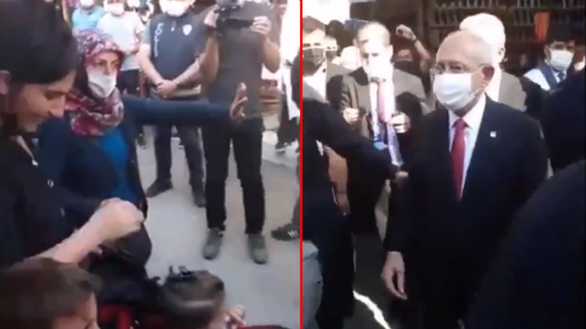 Kemal Kılıçdaroğlu'na 'yürü yürü' diyen kadına sosyal medyadan tepki yağdı!