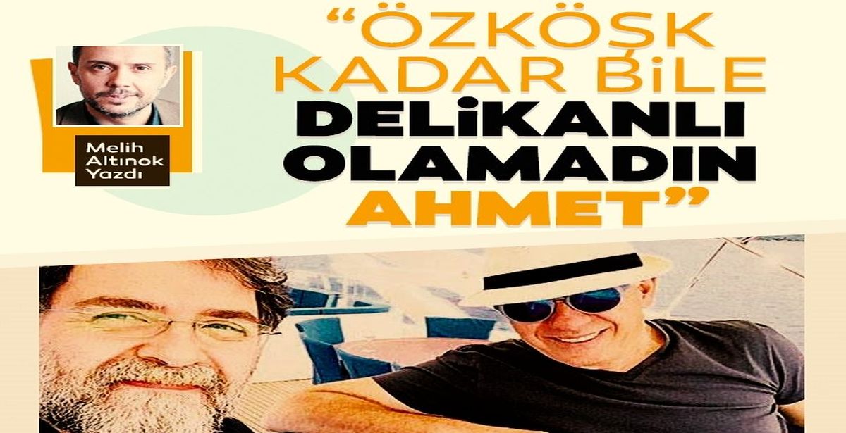 Sabah yazarı Melih Altınok, Ahmet Hakan'a yüklendi: 