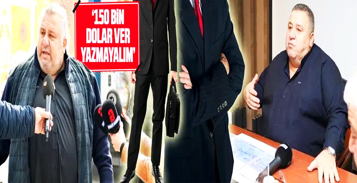 Kumarhaneci Halil Falyalı'dan 150 bin dolar isteyen şantajcı gazeteciler kim?