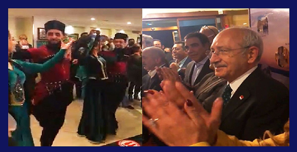 CHP lideri Kılıçdaroğlu Kars'ta 'Hoş gelişler ola Mustafa Kemal Paşa' türküsü ile karşılandı!
