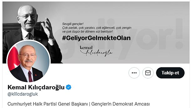 CHP lideri Kılıçdaroğlu'nun yeni profil fotoğrafı şaşırttı! Kılıçdaroğlu aday mı oluyor?