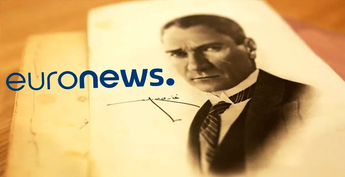 Euronews'ten 10 Kasım'da skandal Atatürk paylaşımı! Euronews, tepkiler üzerine haberi kaldırıp özür diledi!