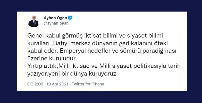 Cumhurbaşkanı Erdoğan'ın ekonomi danışmanından TÜSİAD'a olay yanıt! 