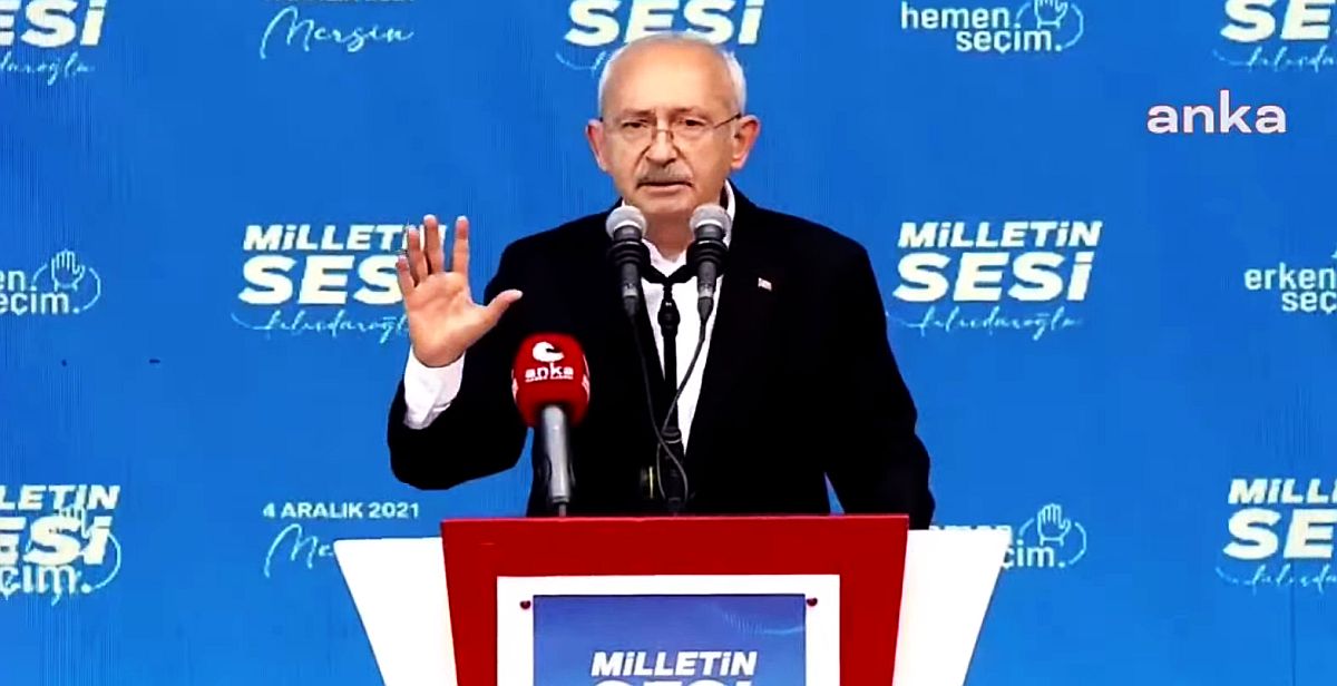 CHP seçim startını Mersin’den verdi... Kılıçdaroğlu: 