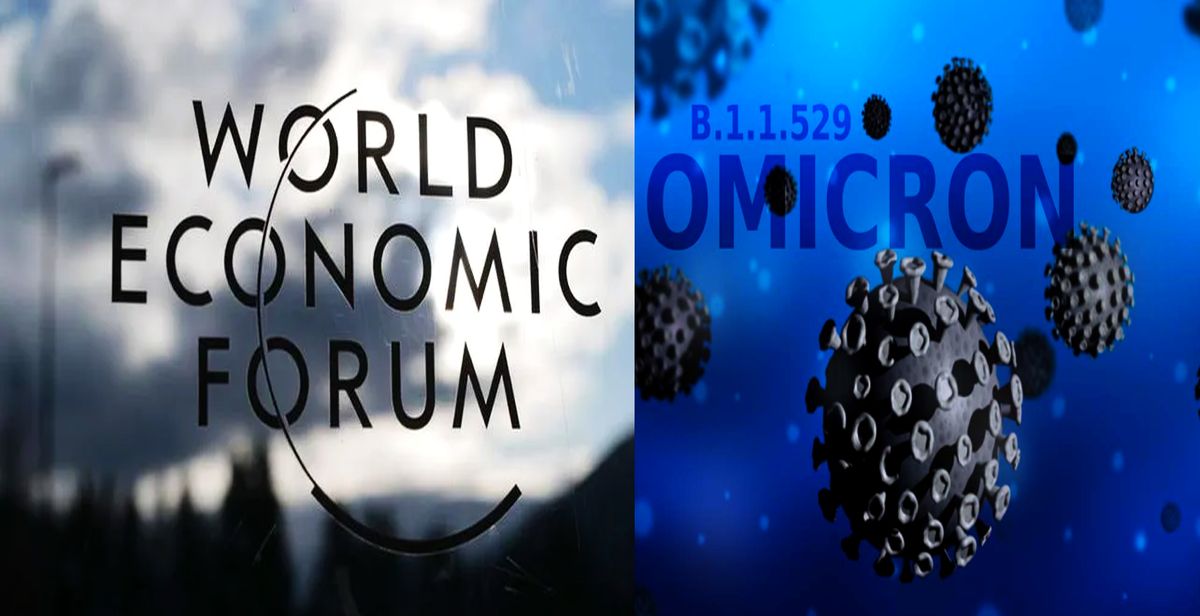 Davos Omicron varyantı nedeniyle iptal edildi...