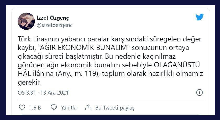 Cumhurbaşkanı Erdoğan'a yakın isim paylaştı: 