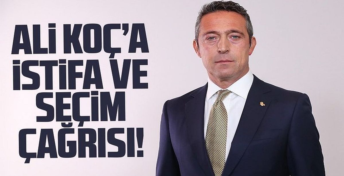 Fenerbahçeli taraftarlar Y.Malatyaspor maçında 'Ali Koç'u İstifaya' davet edecek!