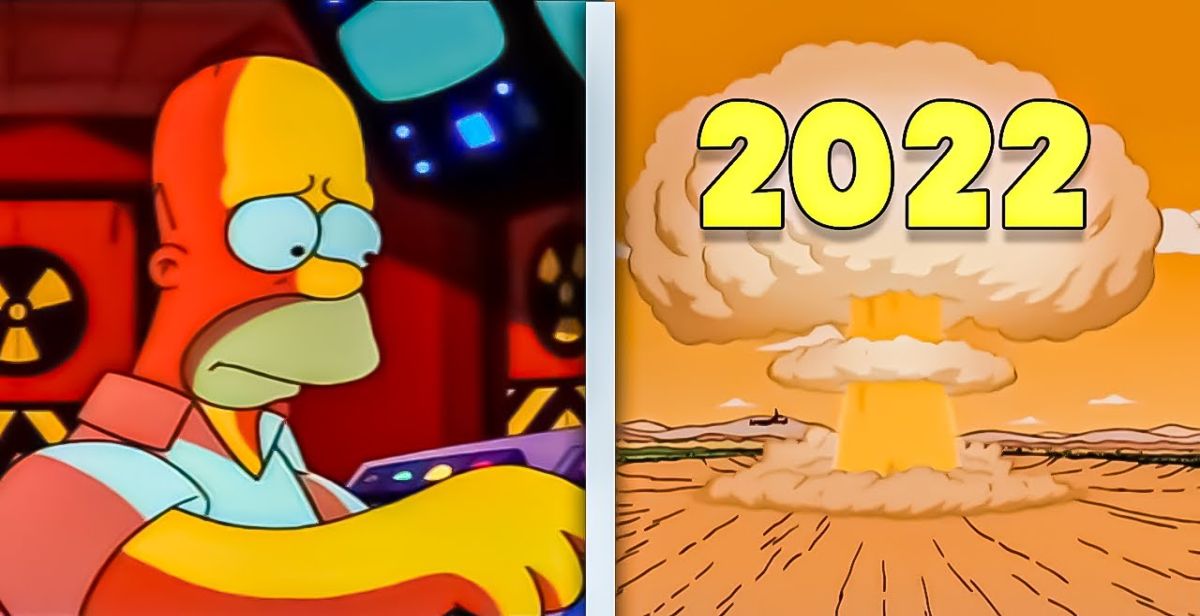 Kehanetleri bir bir gerçekleşiyor! İşte Simpsonlar’ın 2022 yılı için çok şaşıracağınız tahminleri...!