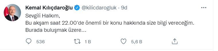 CHP lideri Kılıçdaroğlu: "Bir ıslak imza ile hazineden 6 milyar TL'nin iç edildi..."