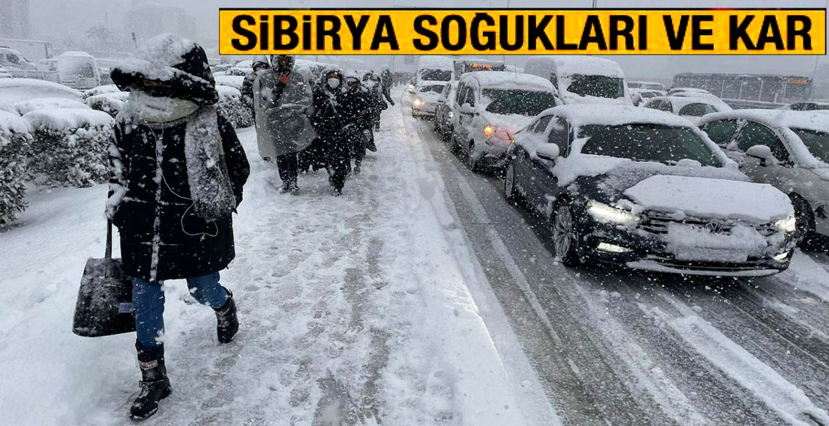 İstanbul için korkutan kar tahmini! Şubat ortasında Sibirya yağışları endişesi...
