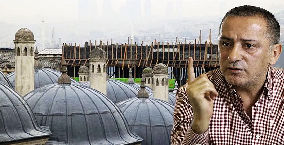 Fatih Altaylı'dan Süleymaniye Camii çıkışı! 