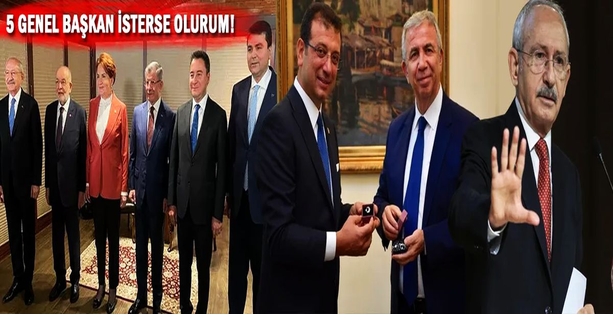 CHP lideri Kemal Kılıçdaroğlu adaylığa yeşil ışık yaktı! İmamoğlu ve Yavaş için kapıları kapattı!