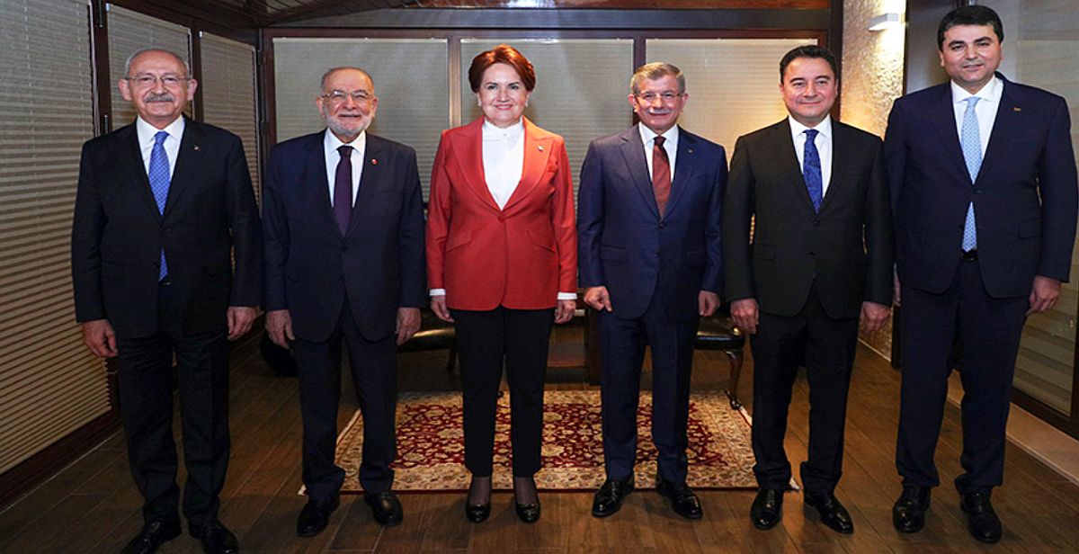 Muhalefetten tarihi zirve: "6 partinin lideri bir araya geldi..."