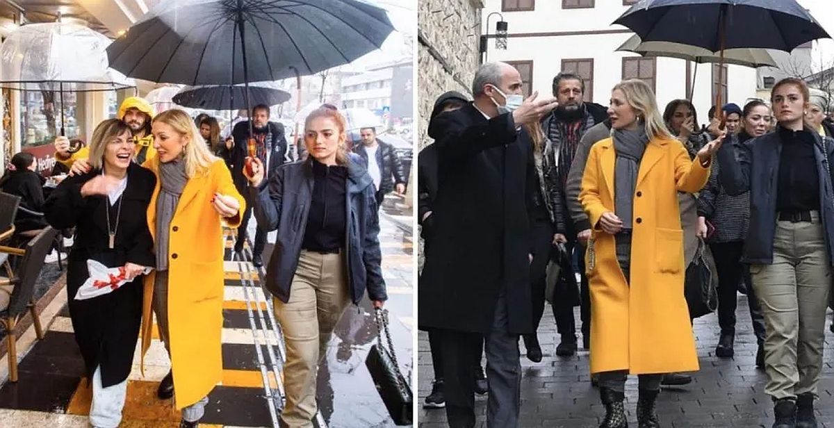 Bakan Ersoy'un eşi Pervin Ersoy'dan şemsiye ve çanta açıklaması: 
