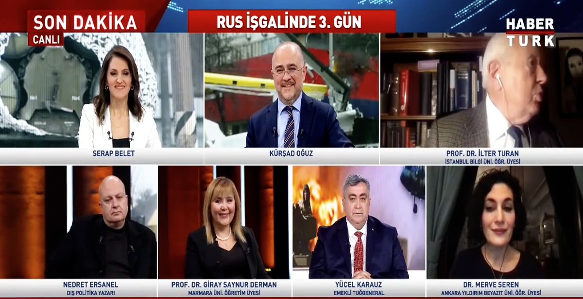 Habertürk TV'de canlı yayına damga vuran sözler! 