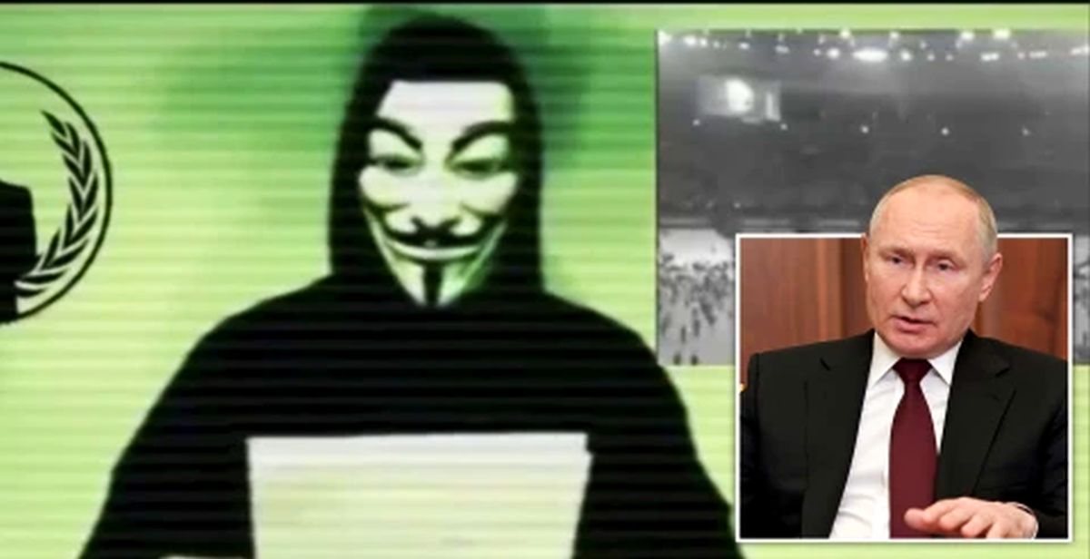 Rusya Merkez Bankası'nı hackleyen Anonymous'dan Putin'e mesaj: "Uyuduğun odadayız..!"