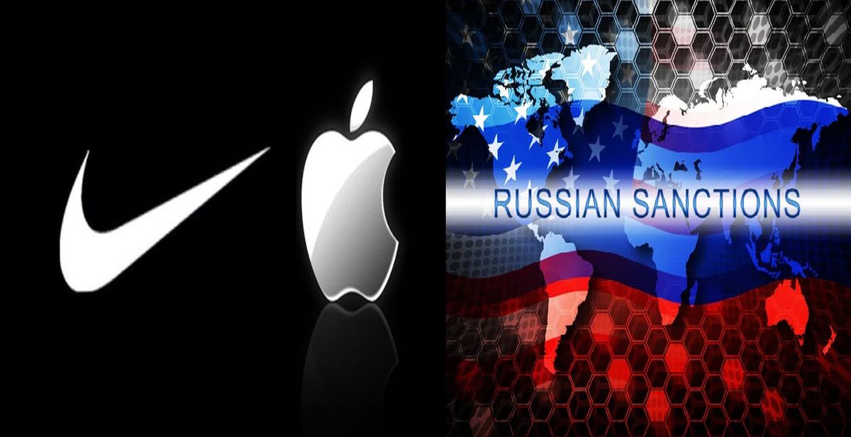 Rusya'ya bir ambargo da Apple ve Nike'tan geldi! Rusya satışlarını durdurdular...