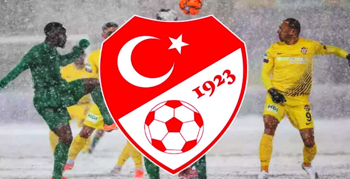 Türkiye Futbol Federasyonu 'Süper Lig' haricindeki ligleri bir hafta erteledi..!