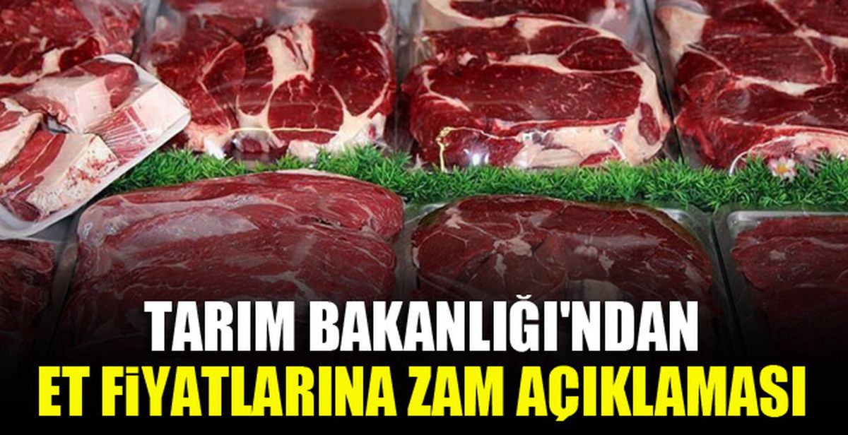 Tarım ve Orman Bakanlığı: "Et ve Süt Kurumu'nun zammı piyasayı etkilemez!"