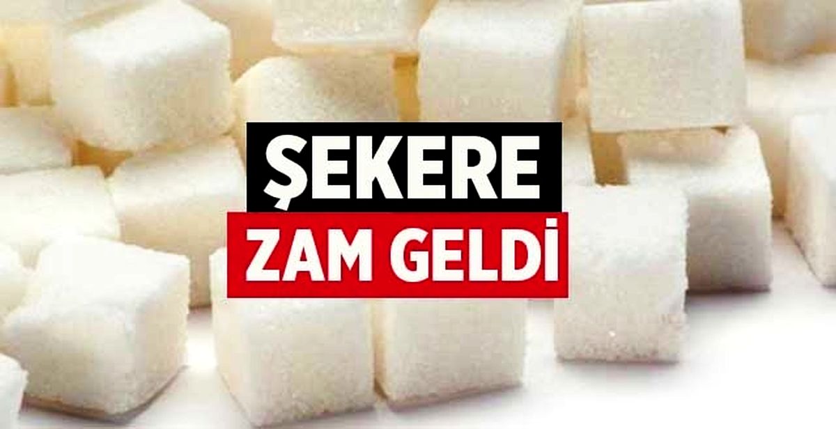 Türkşeker, şeker fiyatına yüzde 31 zam yaptı..!