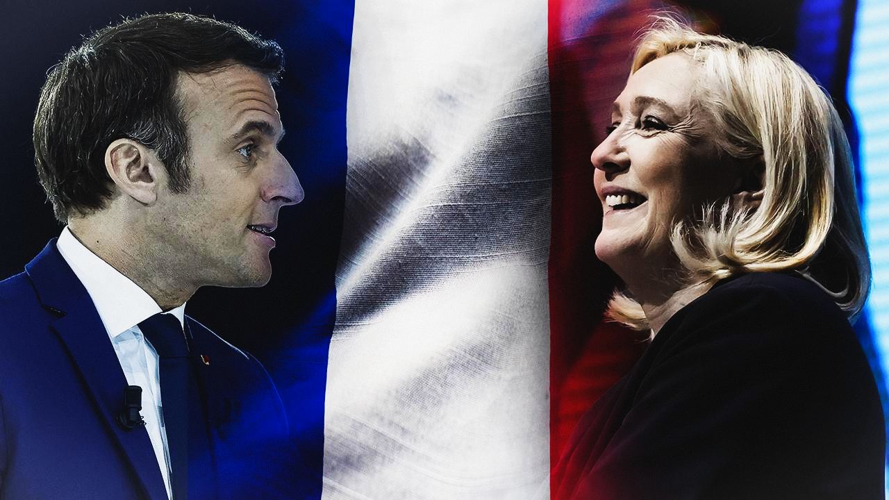 Le Pen ile yarışan Macron yeniden Cumhurbaşkanı seçildi...
